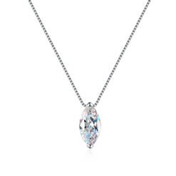 silver necklace for women 375-001