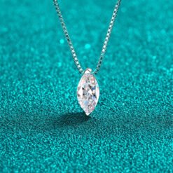 silver necklace for women 375-004