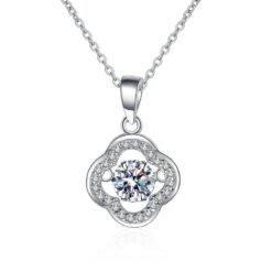 sterling silver necklace with pendant 403-001