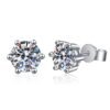 stud earrings silver 414-003