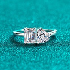 two stone engagement ring 366-003