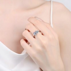 two stone engagement ring 366-005