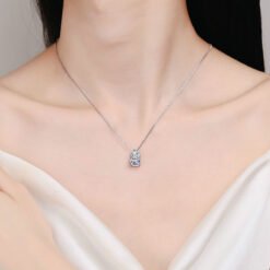 two stone necklace 399-004