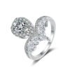unique engagement rings 345-002