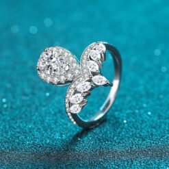 unique engagement rings 345-004
