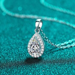 water drop clavicle necklace 400-004