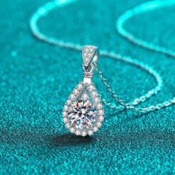 water drop necklace 387-004