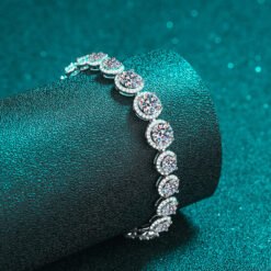 women moissanite bracelet 442-002