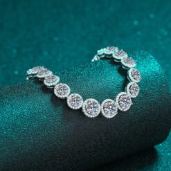women moissanite bracelet 442-003