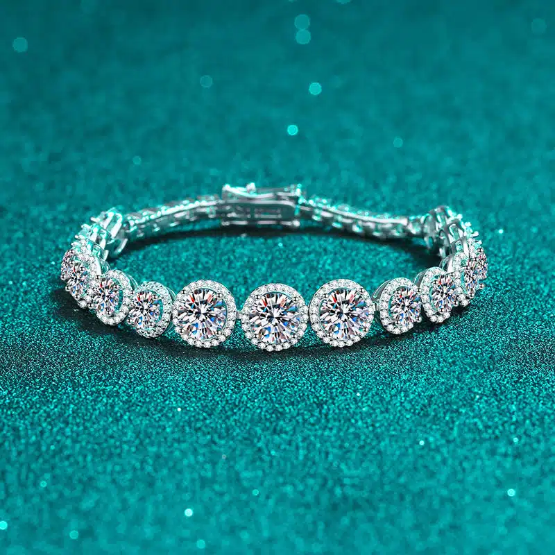 women moissanite bracelet 442-005