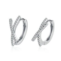 women moissanite earrings 426-003