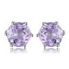 Amethyst stud 157-01
