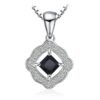 Black Spinel necklace 258-01