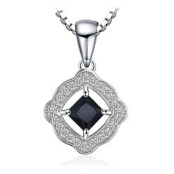 Black Spinel necklace 258-01