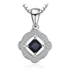 Black Spinel necklace 258-01