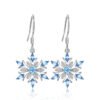 Blue Topaz Drop Earrings 127-01