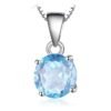 Blue Topaz pendant 257-01