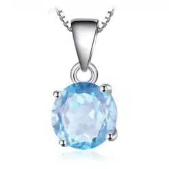 Blue Topaz pendant 257-01