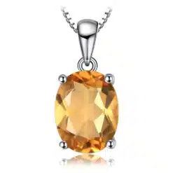 Citrine necklace 274-01