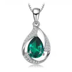 Emerald green pendant 295-01