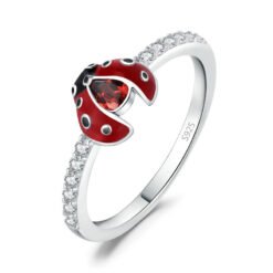 Garnet stone ring 057-01