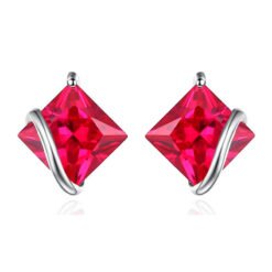 Gemstone Silver Earrings 231-01