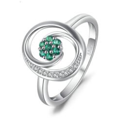 Green Gemstone ring 063-01