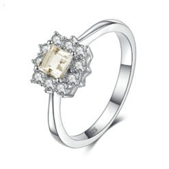 Lemon Quartz ring 041-01