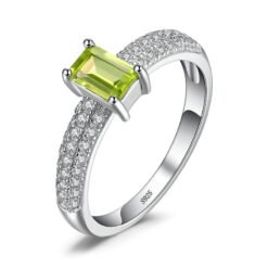 Natural Peridot ring 048-01