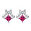 Pink Sapphire earrings 132-01