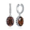 Silver Drop Earrings 172-01