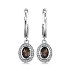Smoky Quartz earrings 146-01