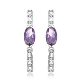 Alexandrite Stud Earrings 925 Sterling Silver