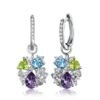 amethyst earrings silver 171-01