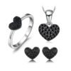 black spinel jewelry 117-01