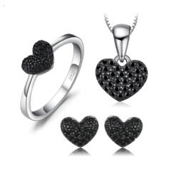 black spinel jewelry 117-01