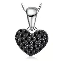 black spinel pendant 280-01