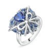 blue cocktail ring 076-01