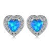 blue opal earrings 182-01