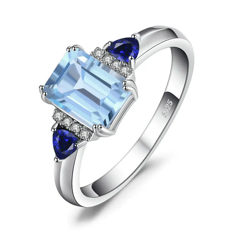 blue topaz engagement ring 07501