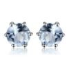 blue topaz studs 208-01
