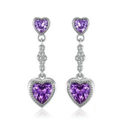 dangle earrings silver 135-01