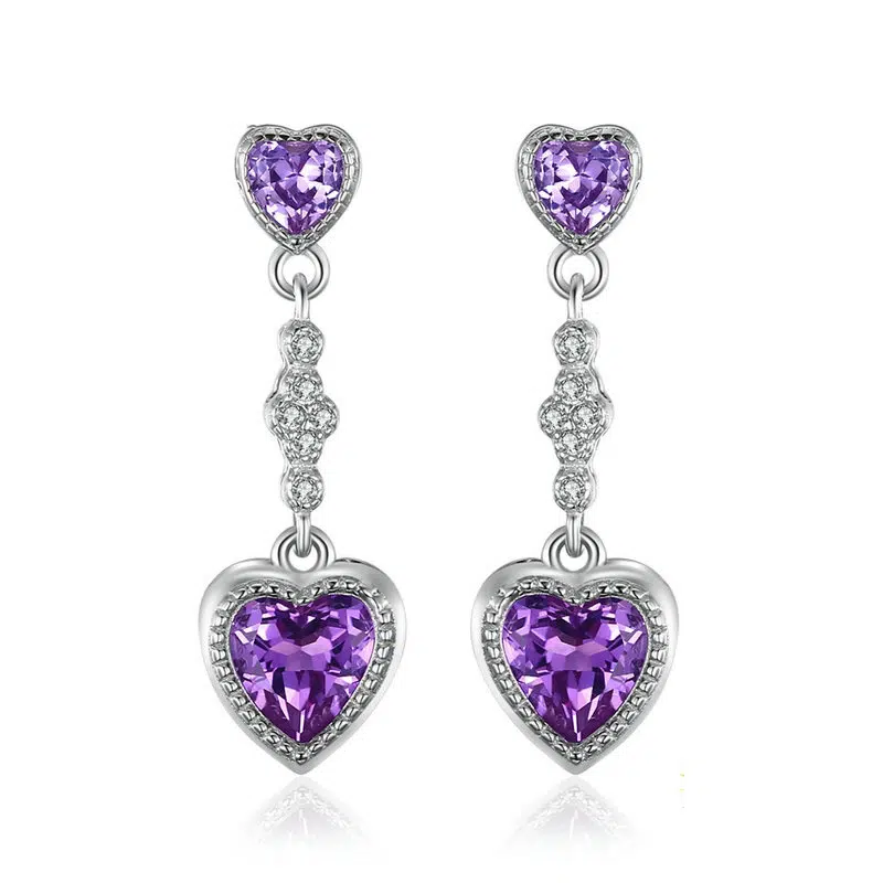 dangle earrings silver 135-01
