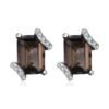 emerald cut earrings 190-01