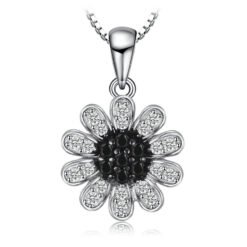 flower pendant necklace 261-01