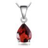 garnet pendant 297-01