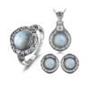 gemstone jewelry set 124-01