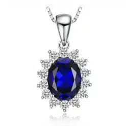 gemstone pendant necklace 293-01