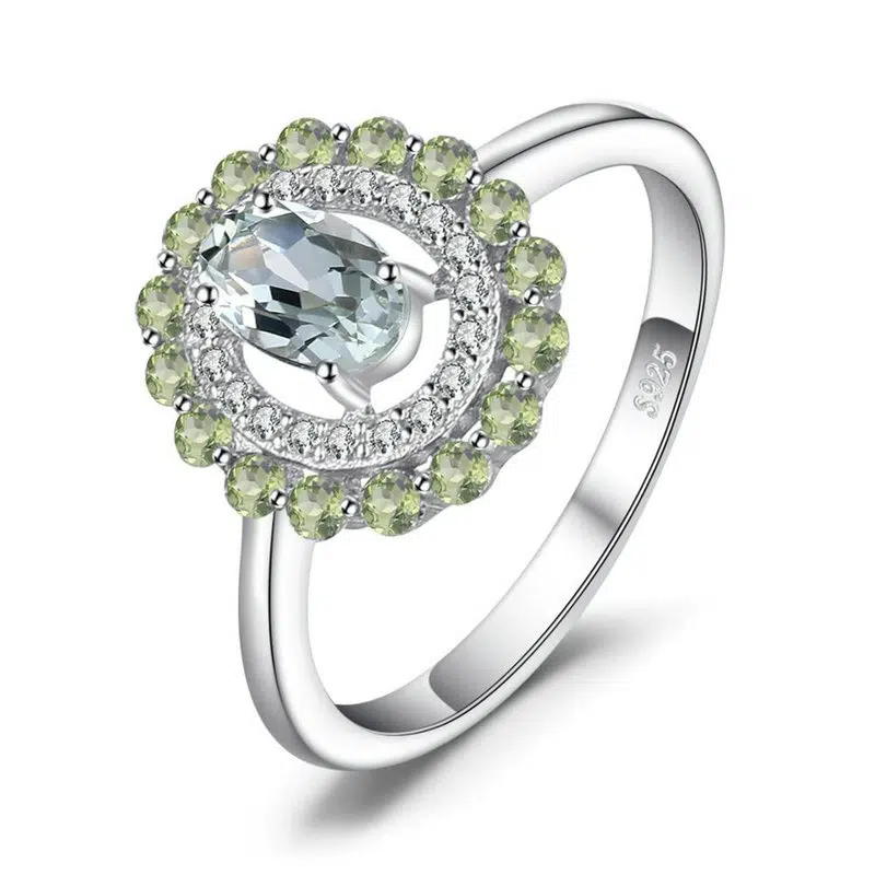 green amethyst engagement ring 111-01