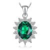 green stone necklace 275-01